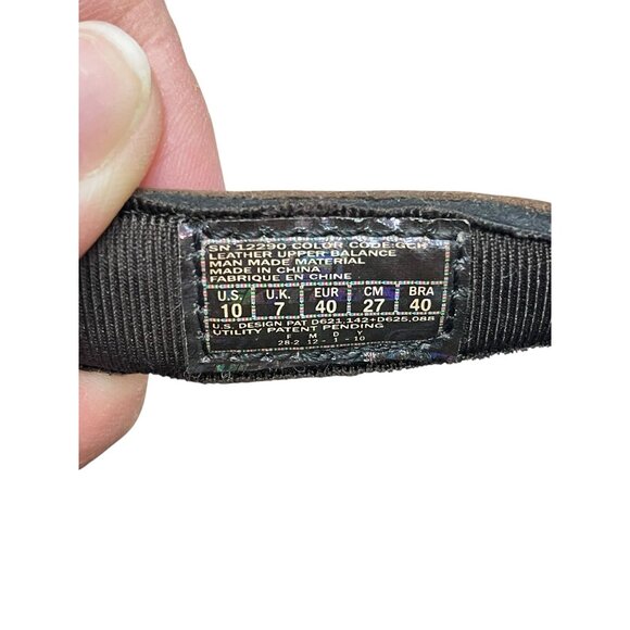 Skechers Shape-Ups Brown Leather Toning Rocker Sandals Womens Size 10 - Picture 9 of 9